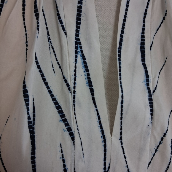 Charlotte Brody Laurel Blouse In White Willow Size Small - Picture 4 of 13